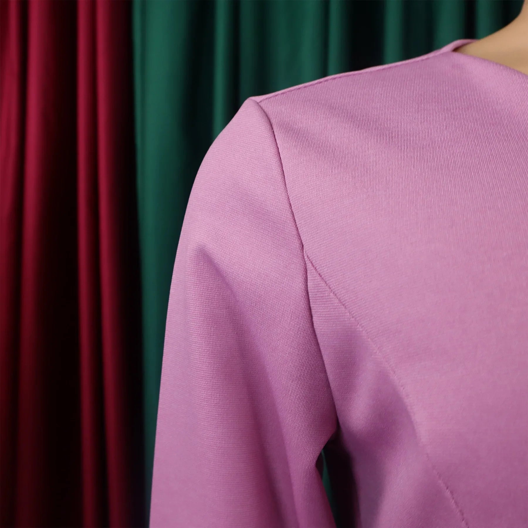 Women's Office Dress Sheath Belted Mid Calf Formal Wear