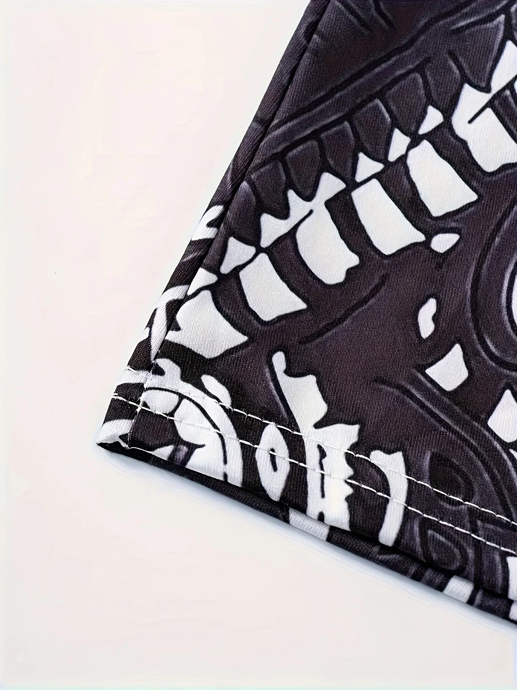 Boho Floral Print Dress With Suspender Straps V Neck