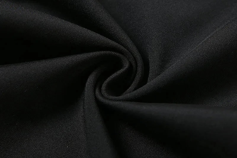 Sexy Black Long Sleeve Bodycon Jumpsuit for Women Slim Fit Casual Sports Romper Streetwear Skinny Fashion Overall