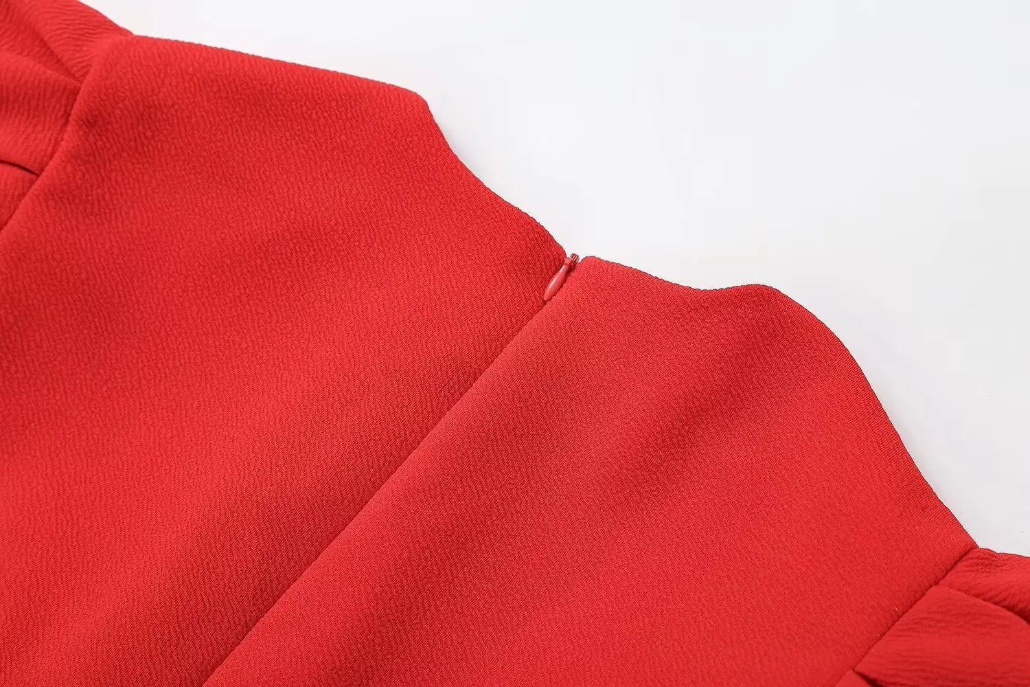 Elegant Red Bowknot A Line Mini Dress For Party Evening