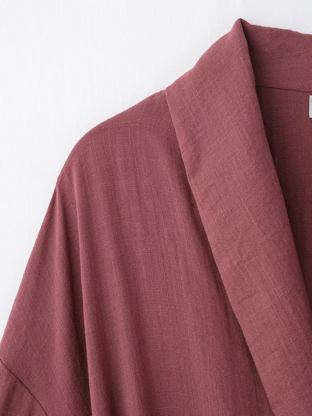 Women's V-Neck Long-Sleeve Side Tie Kimono Top and Elastic Waist Trousers Casual Chic Suit