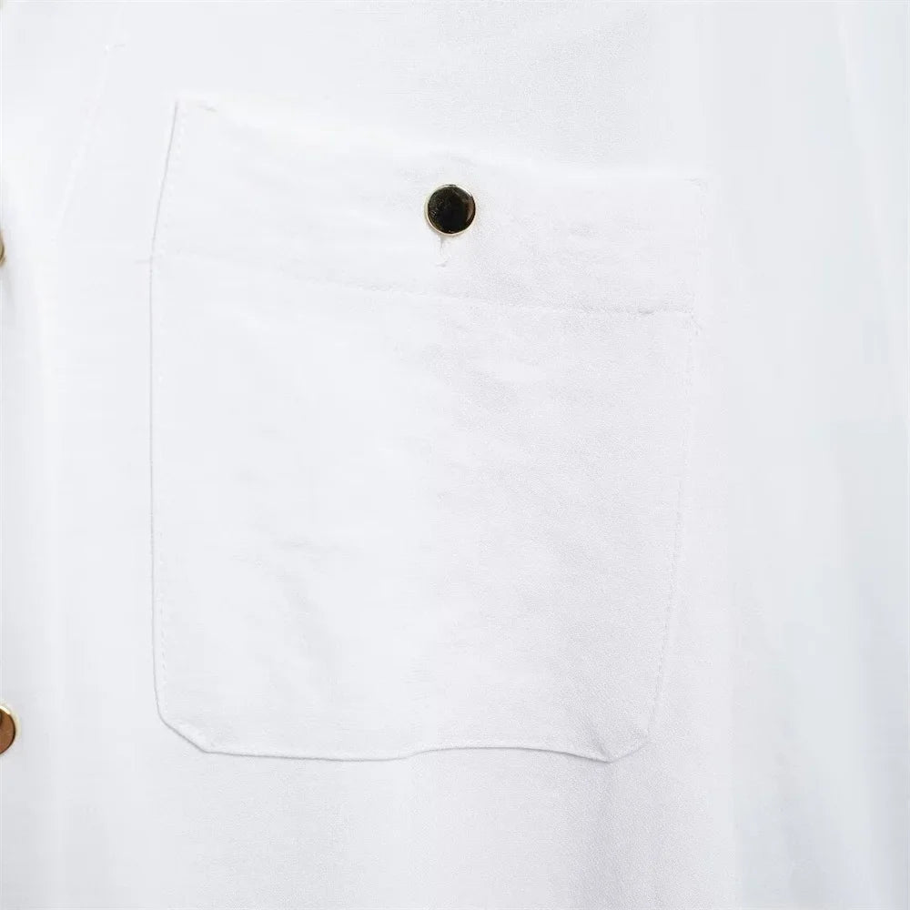 Belted Midi Shirt Dress With Flip Collar For Everyday Wear