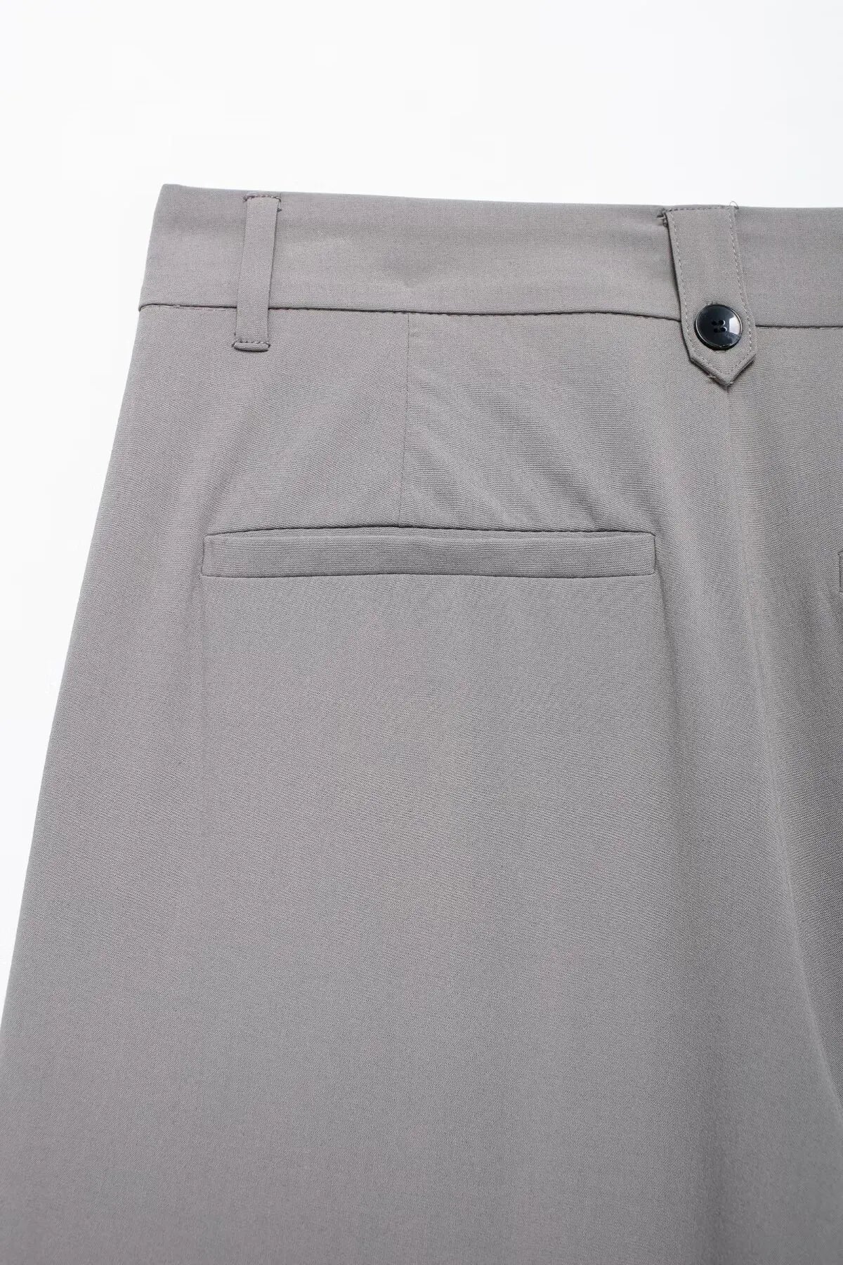 Women Solid Pant Sets with Adjustable Back Strap and V-Neck Vest High Waist Trousers Fashion Outfit