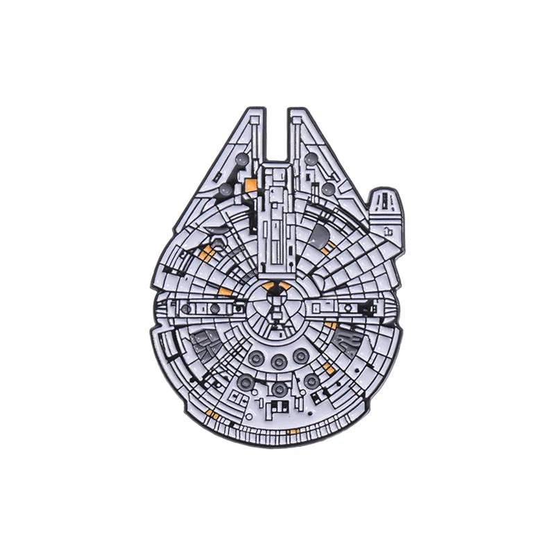 Custom Science Fiction Enamel Pins Brooches for Fans and Friends