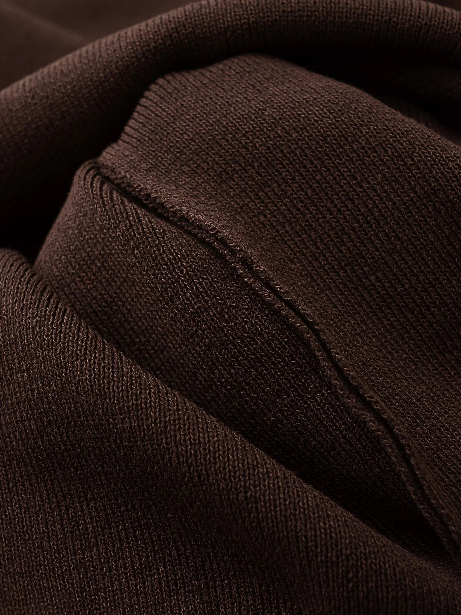 Elegant Women's Knit Sweatshirt and Drawstring Trousers Set with Hooded Zipper