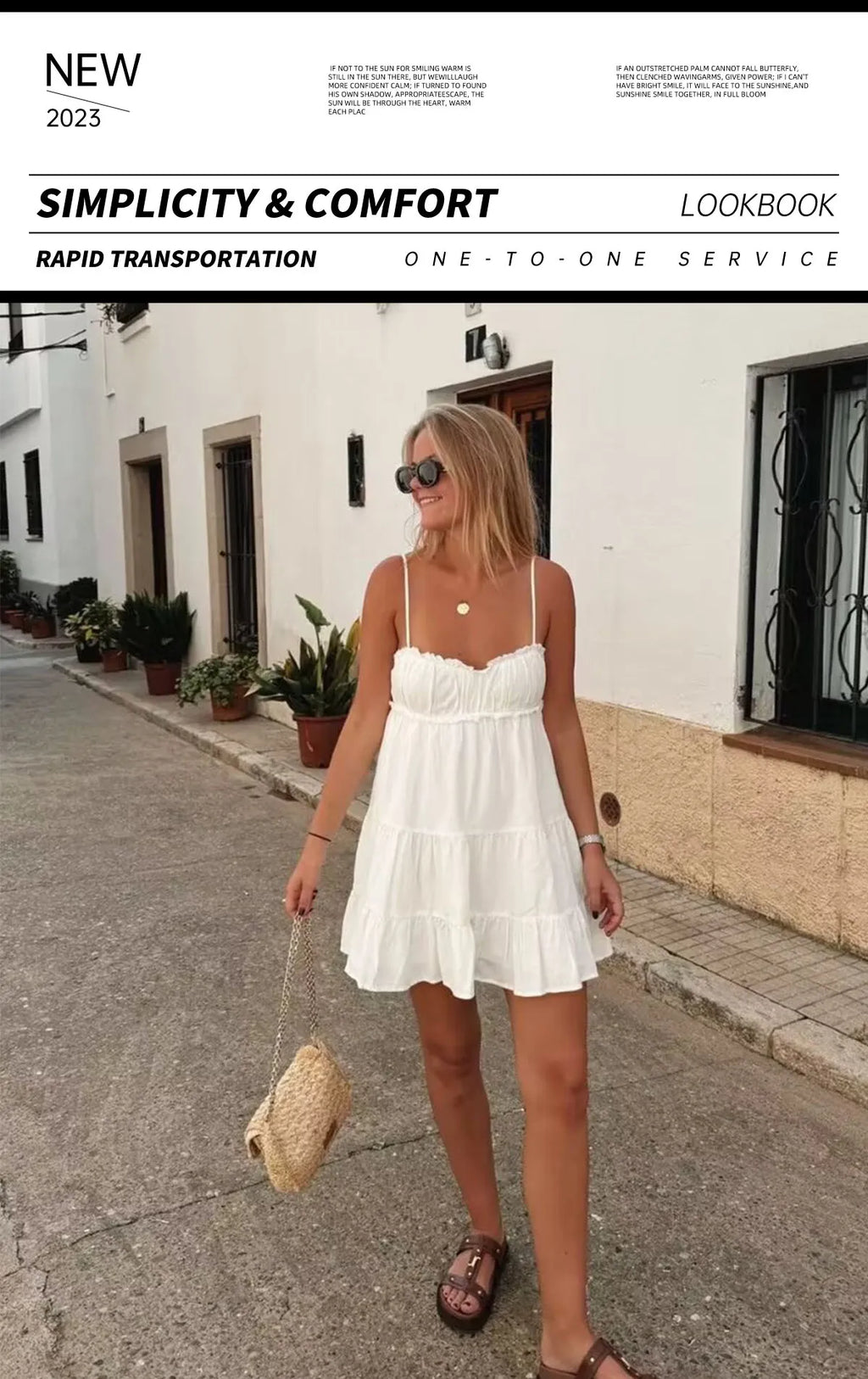 Sleeveless V Neck Midi Dress With Layered Straps Details