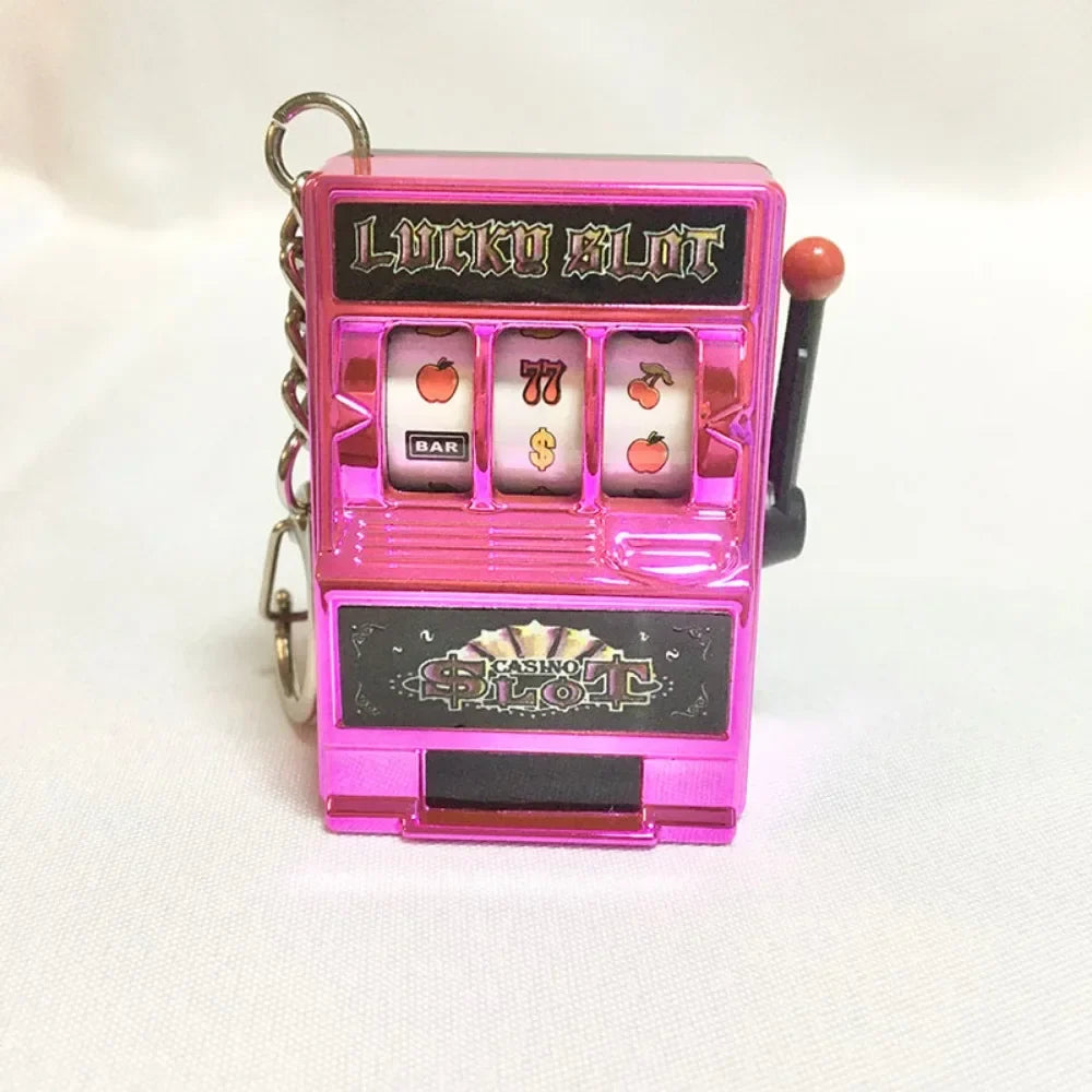 Creative Fruit Machine Keychain for Car Pendant Personalized Gift Accessories