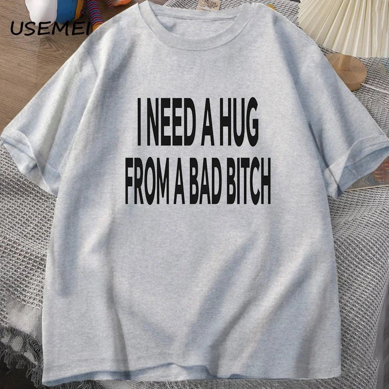 Casual Cotton T Shirt with Summer Print for Women and Men