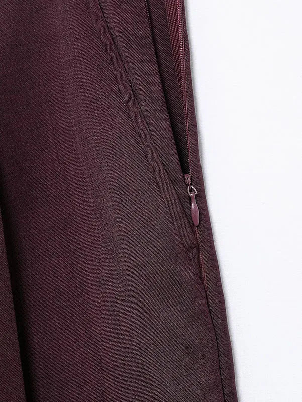 Women's Spring Two Piece Suit Set with Loose Fit Blazer and Wide Leg Pleated Trousers, Casual Chic Ensemble with Belt and Button Detail