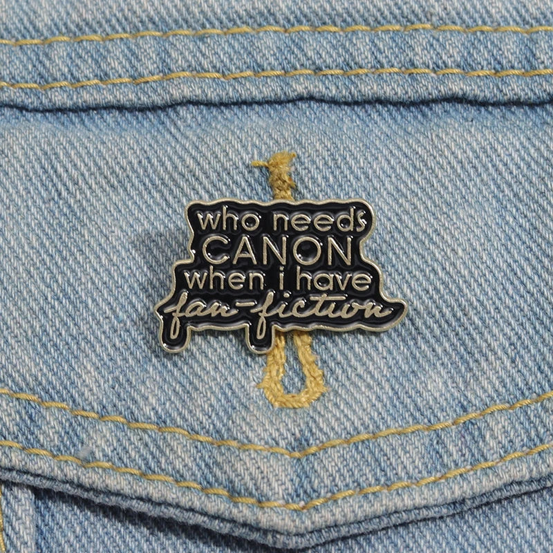 Custom Quotes Enamel Pins with Funny Phrases and Positive Sayings Rainbow Text Brooch Lapel Badge Jewelry Gift for Friends