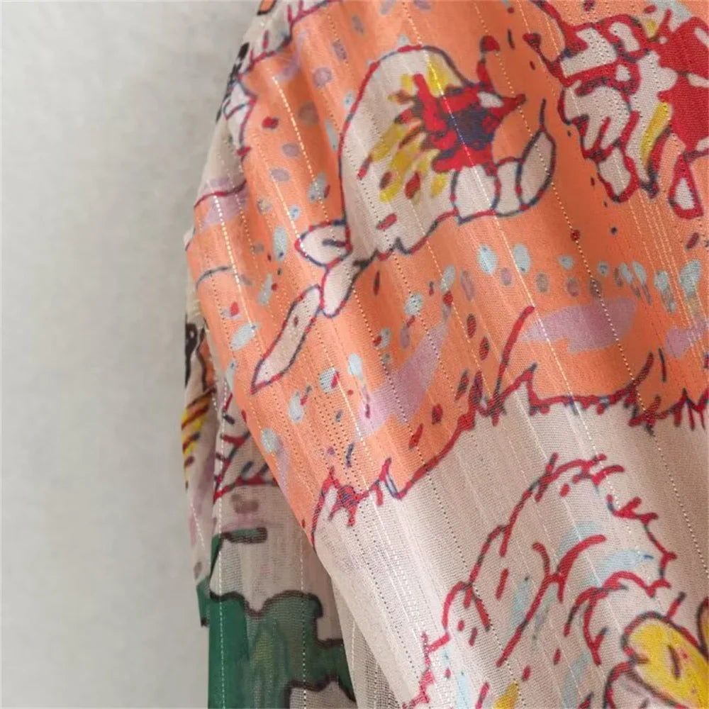 Casual Sleeveless Dress With Button Decoration Round Neck