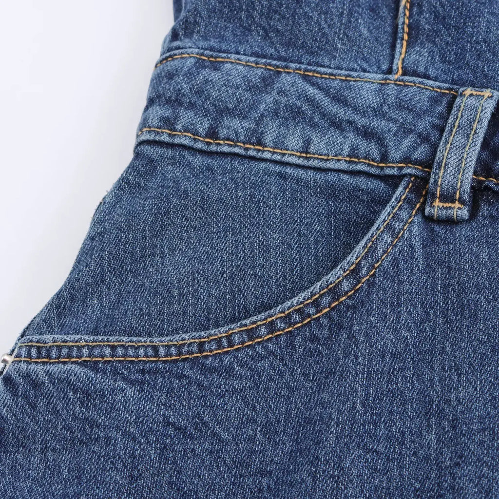 Womens Suspender Dress Round Neck Sleeveless Casual Slim Fit