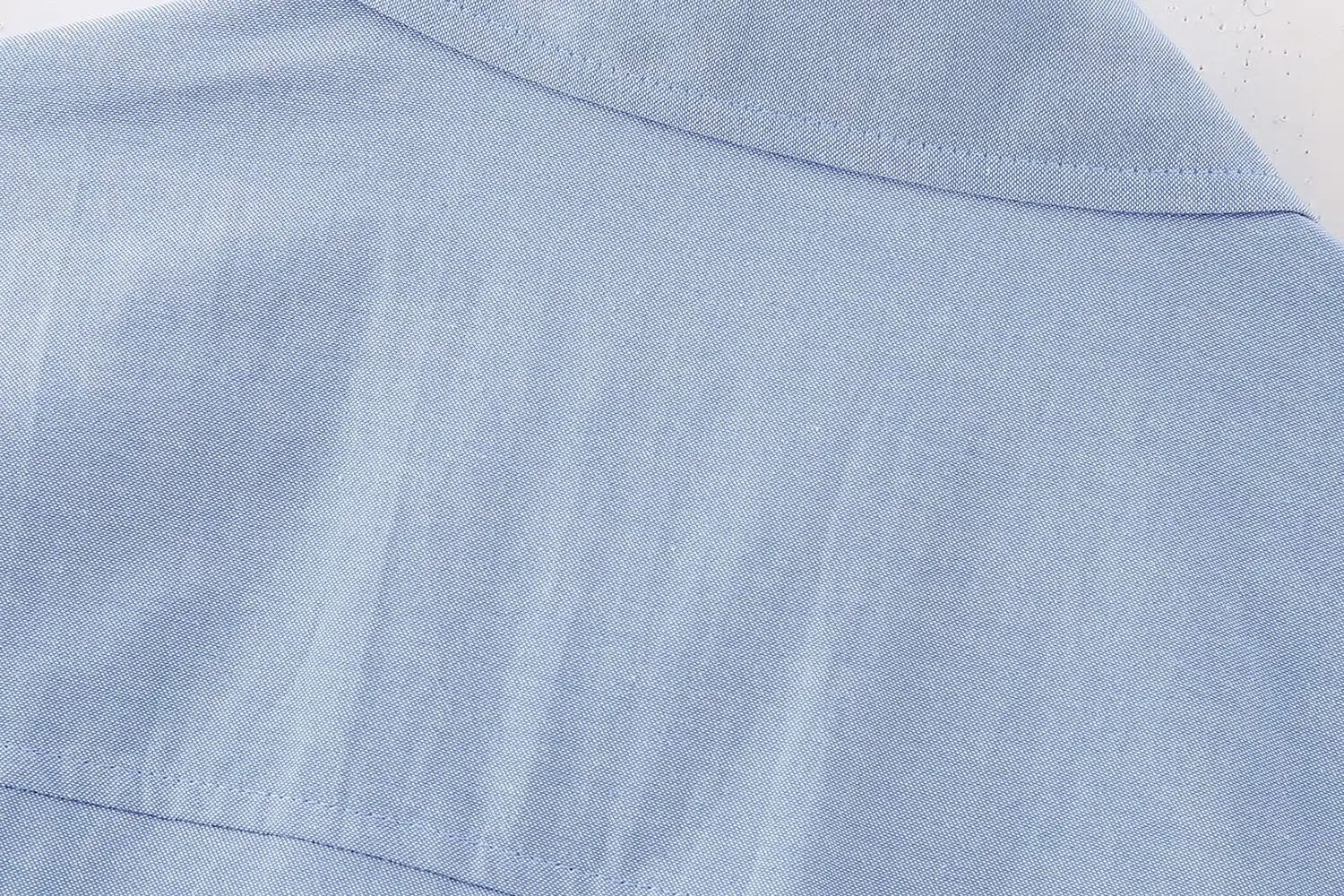 Elegant Patchwork Blouse for Women Long Sleeve Single Breasted Lapel Shirt Chic Short Top