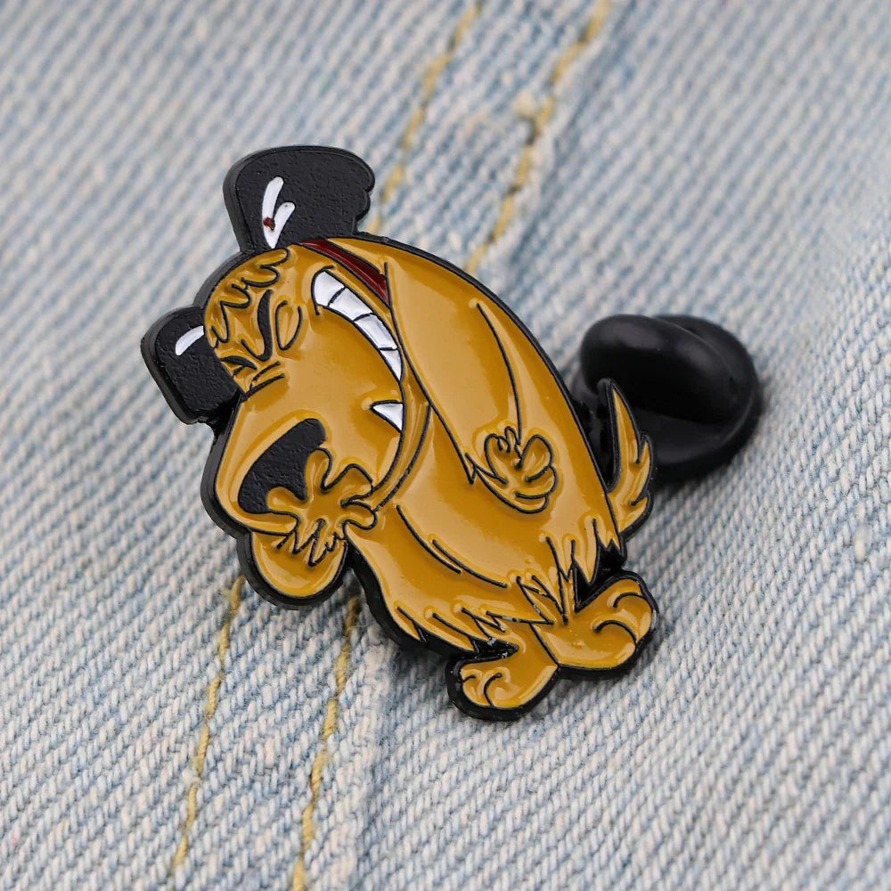 Cute Dog Enamel Pins Cartoon Animal Brooches for Clothes and Backpacks Fashion Jewelry Accessories Gifts for Kids and Friends
