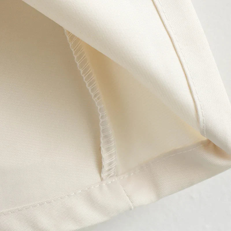 Elegant Sleeveless Pleated Long Dress For Women Office