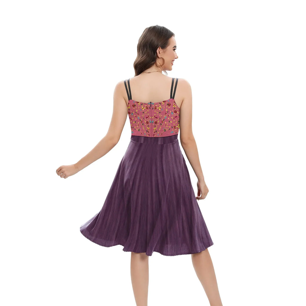 Halloween Witch Costume Backless Gothic Dress For Cosplay