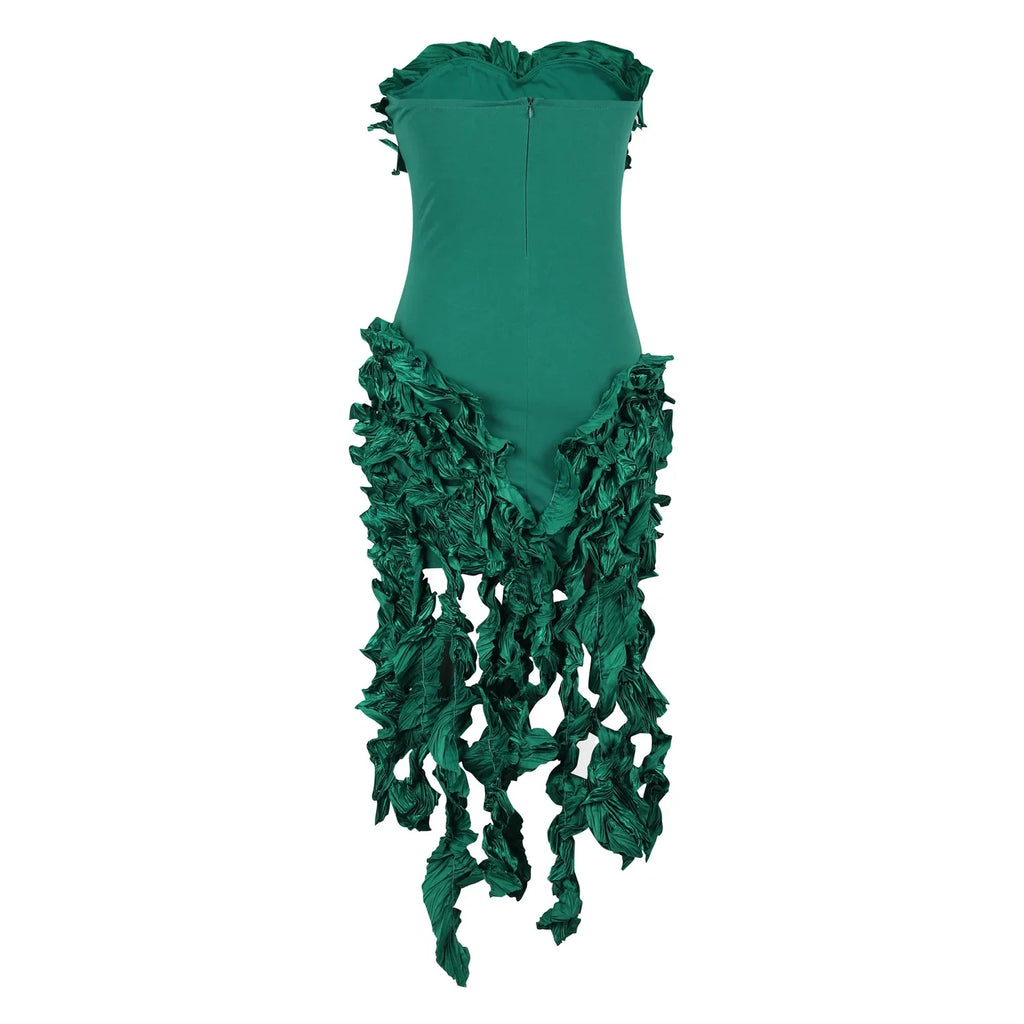 Backless V Neck Mini Dress For Women Summer Clubwear