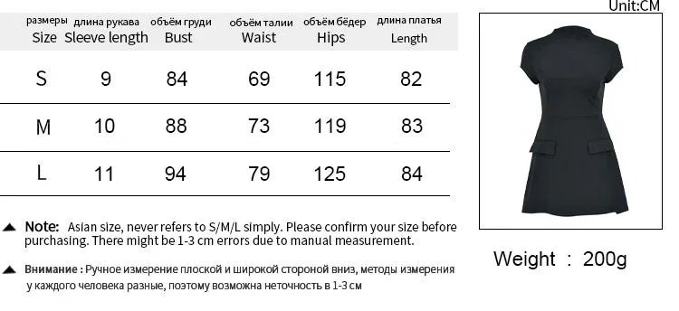 Emo Fashion Mini Dress For Women Streetwear Party Clubwear