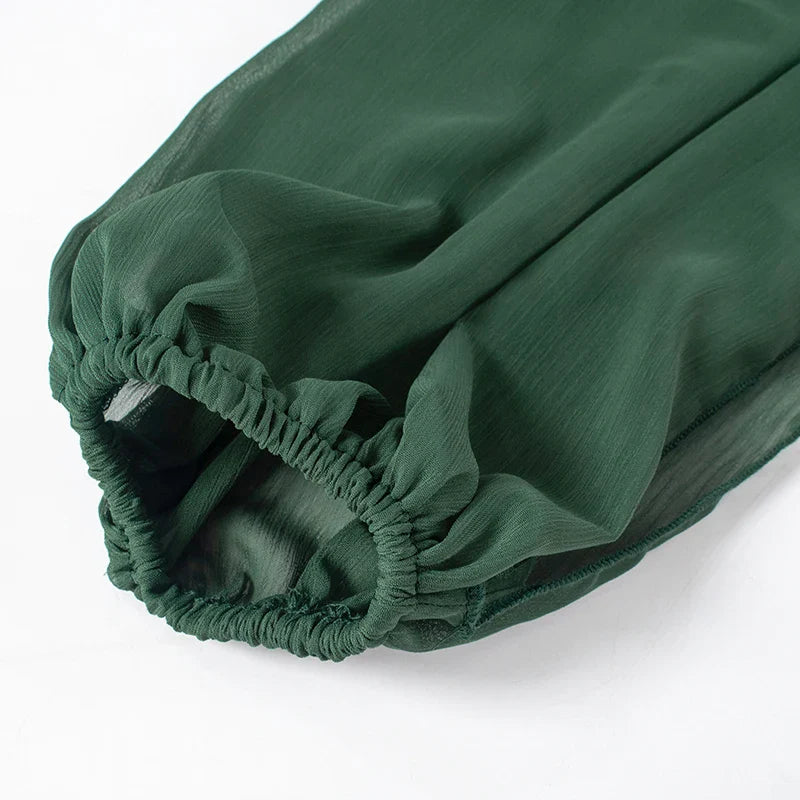 Off Shoulder V Neck Mini Dress For Women Long Sleeve Sheath