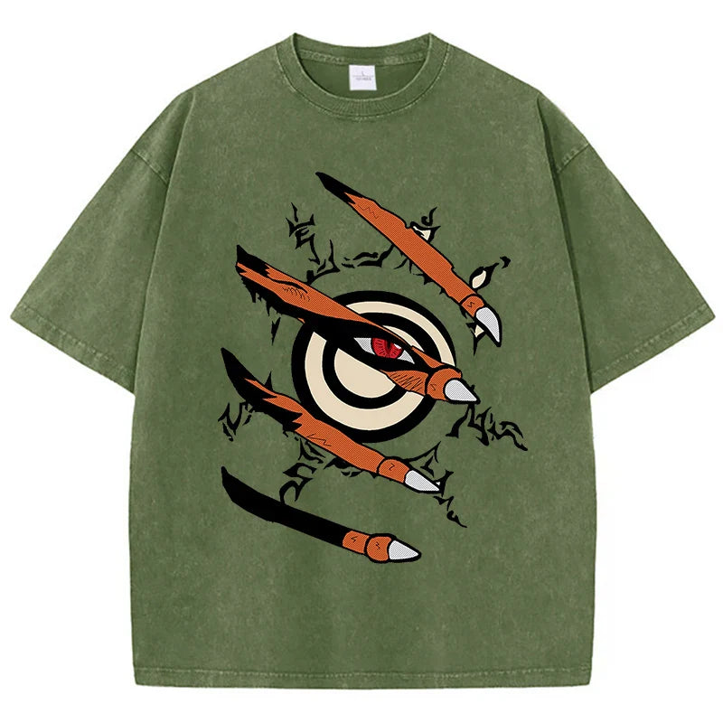 Naruto Uzumaki Girl T Shirt - Vintage Cotton Loose Fit Summer Top