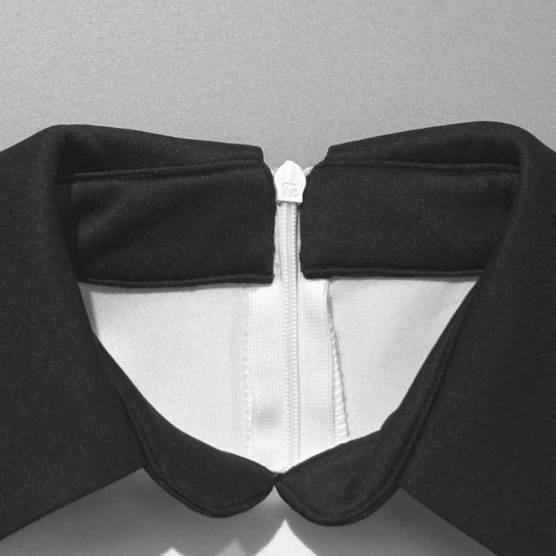 Solid Color Sleeveless Collar Dress Slim Casual Summer Wear