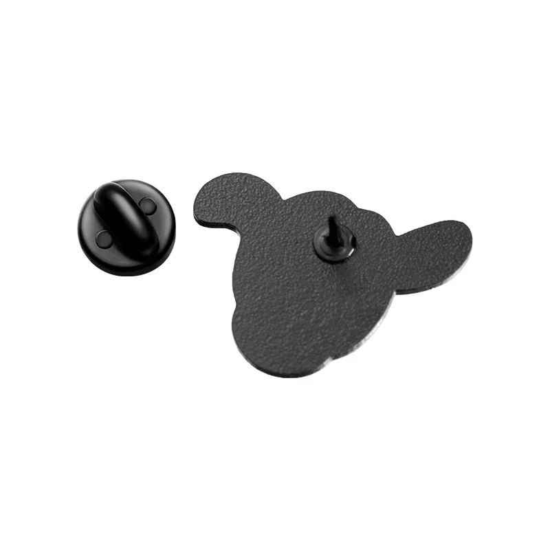 Cartoon Finger Gesture Love You Brooch Enamel Pin Unique Metal Decoration for Backpack and Lapel Badge Gift for Friends