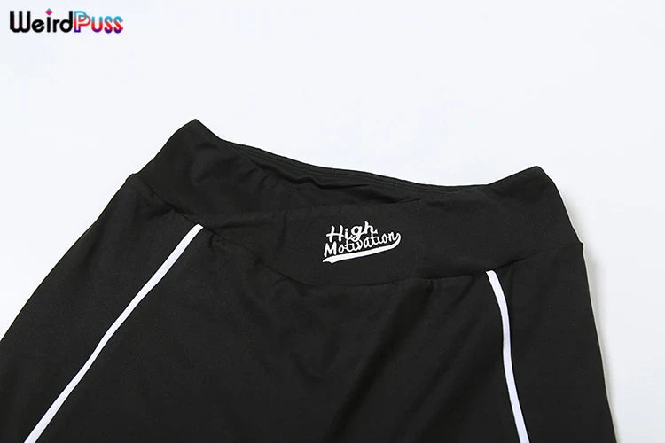 Casual 2 Piece Tracksuit Set with Zip Crop Jacket and Leggings for Sporty Streetwear