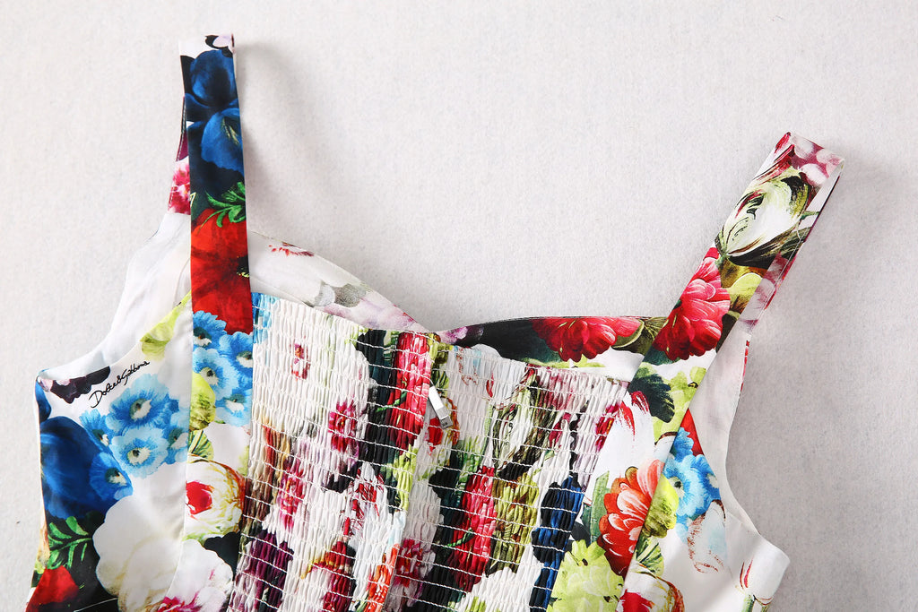 Bohemian Suspender Maxi Dress for Summer Beach Vacation