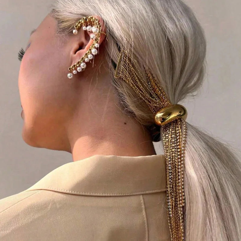 4pcs Elegant High Ponytail Hair Ties for Women Stylish Elastic Hair Accessories for Daily and Holiday Wear