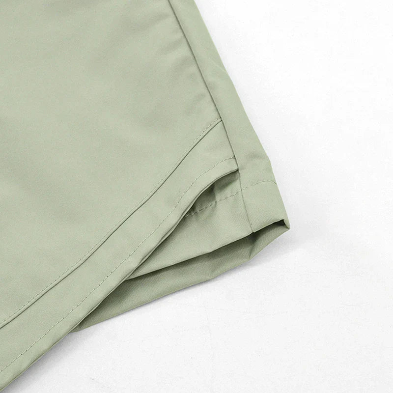 2 Piece Women's Summer Fashion Set V Neck Sleeveless Crop Tank Top and High Waist Shorts Backless Casual Leisure Outfit