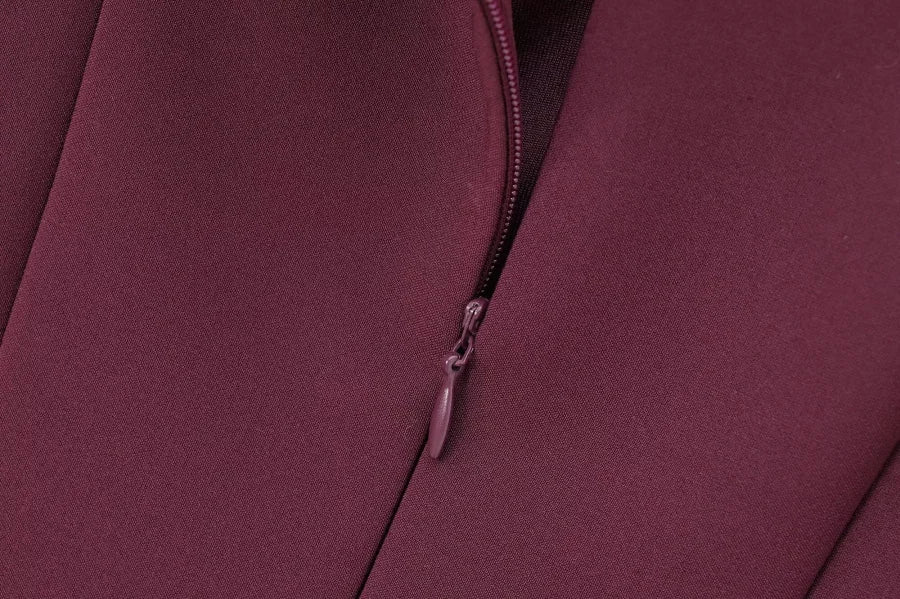 Little Black Dress Elegant Sleeveless Boat Neck Swing Dress