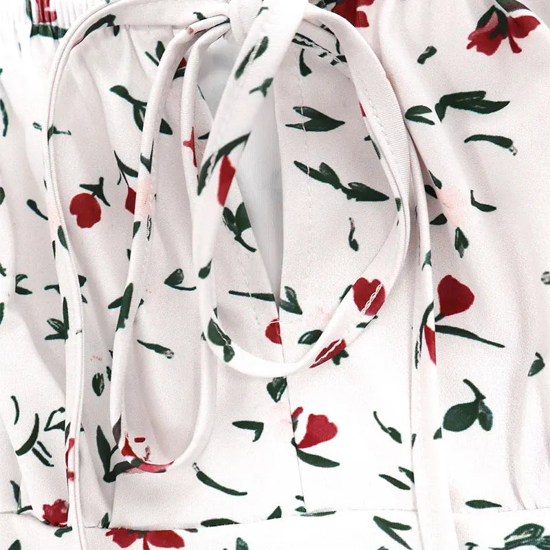 Womens Summer Dress Hollow Out Split Casual Club Wear