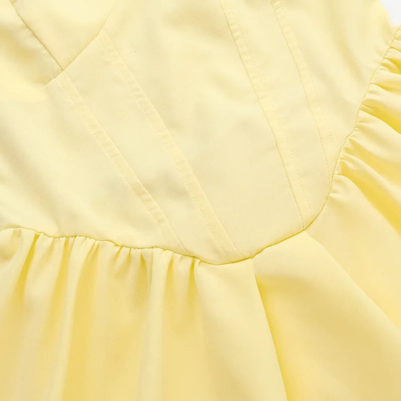 Slimming Waist Cinching Suspender Short Skirt For Women