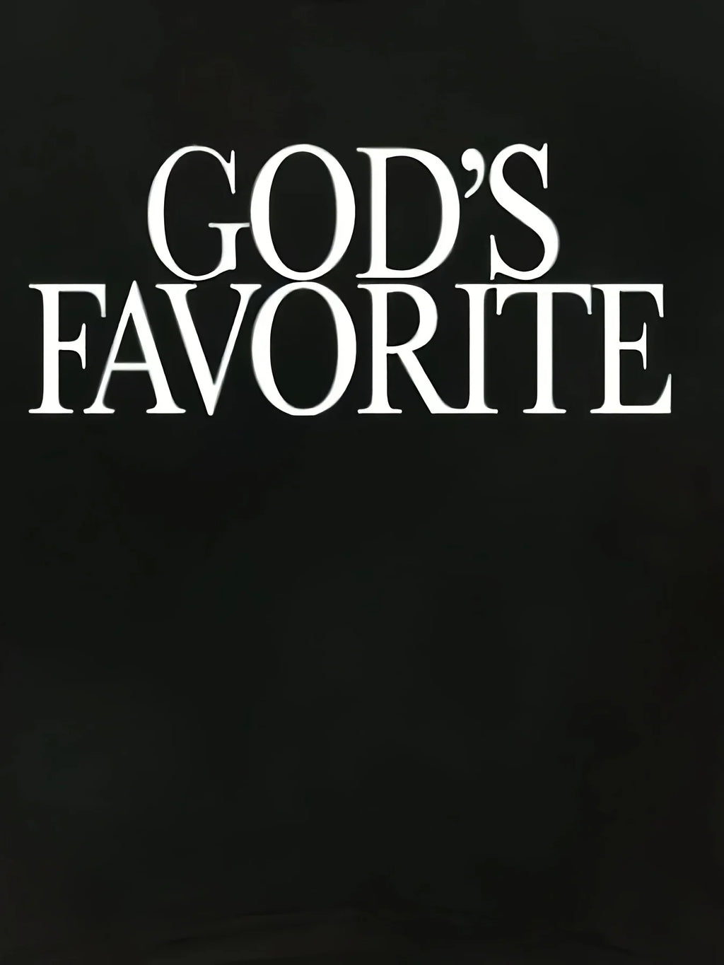 GOD FAVORITE Print Y2K Crop Top T-Shirt for Women Short Sleeve Crew Neck Fashion Tee