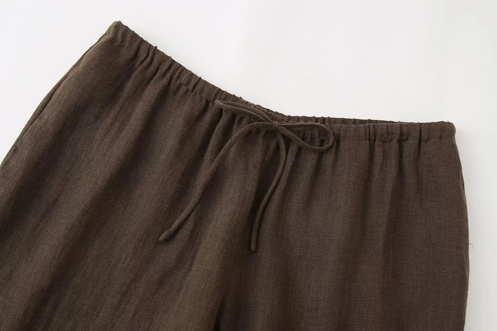 Casual Chic Solid Two Piece Women Set with Long Sleeve Kimono Jacket and Pants Nightwear Suit