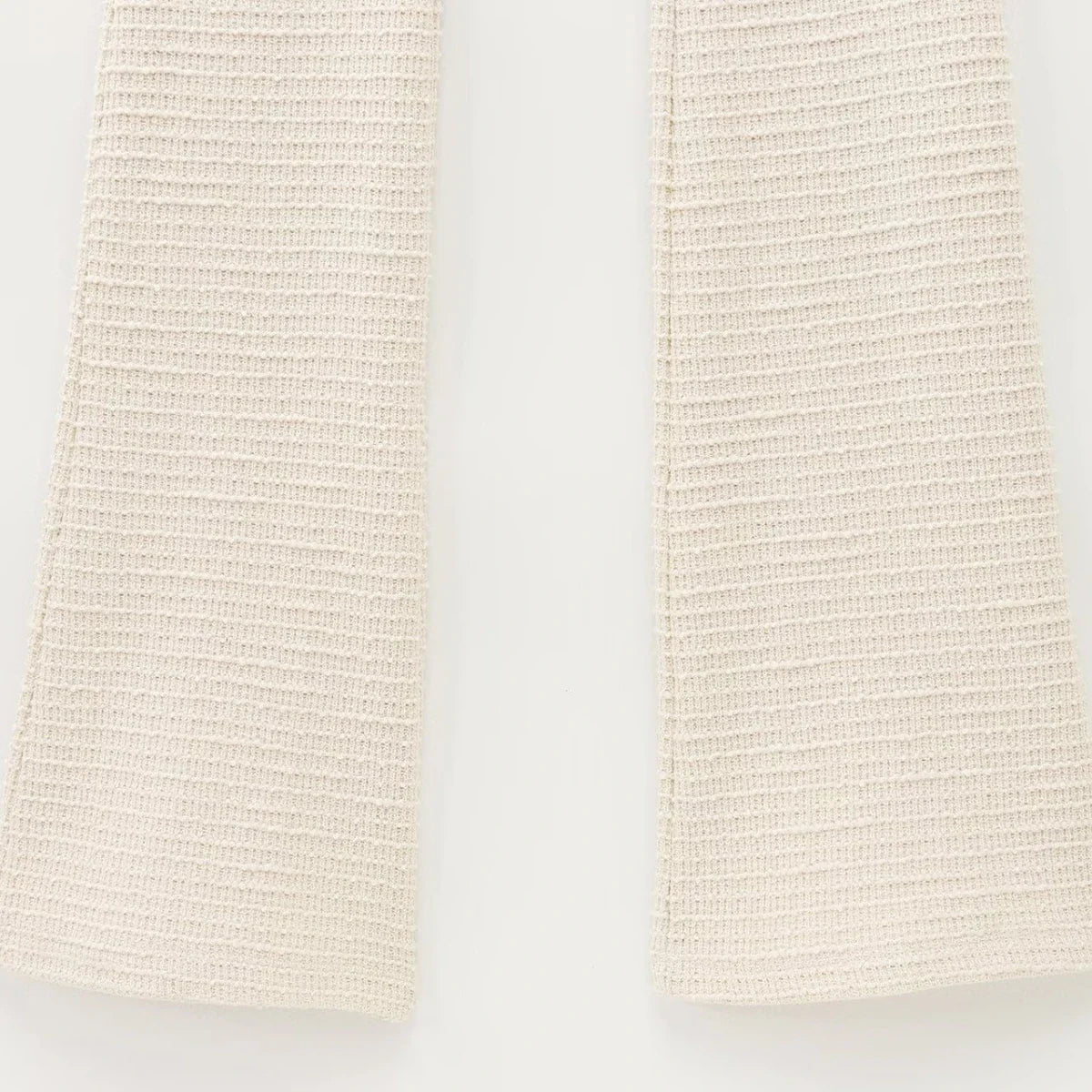 Women's Casual Chic Bow Top and Flared Pants Suit Set for Spring and Summer