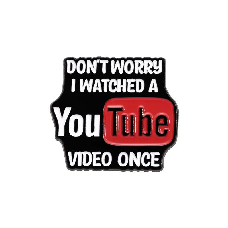 Custom Quotes Enamel Pins with Funny Phrases and Positive Sayings Rainbow Text Brooch Lapel Badge Jewelry Gift for Friends