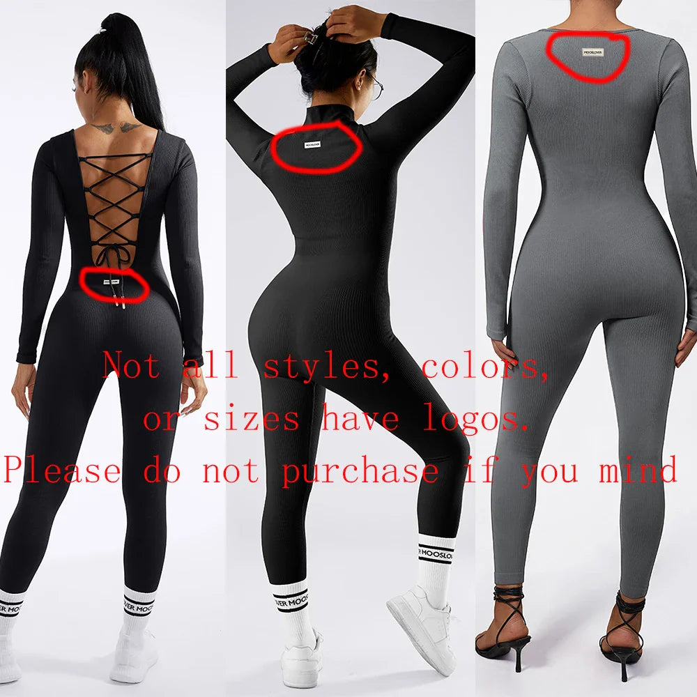 Bodycon Slim Fit Zipper Jumpsuit for Women Casual Brown Fitness Romper Streetwear Playsuit Overall