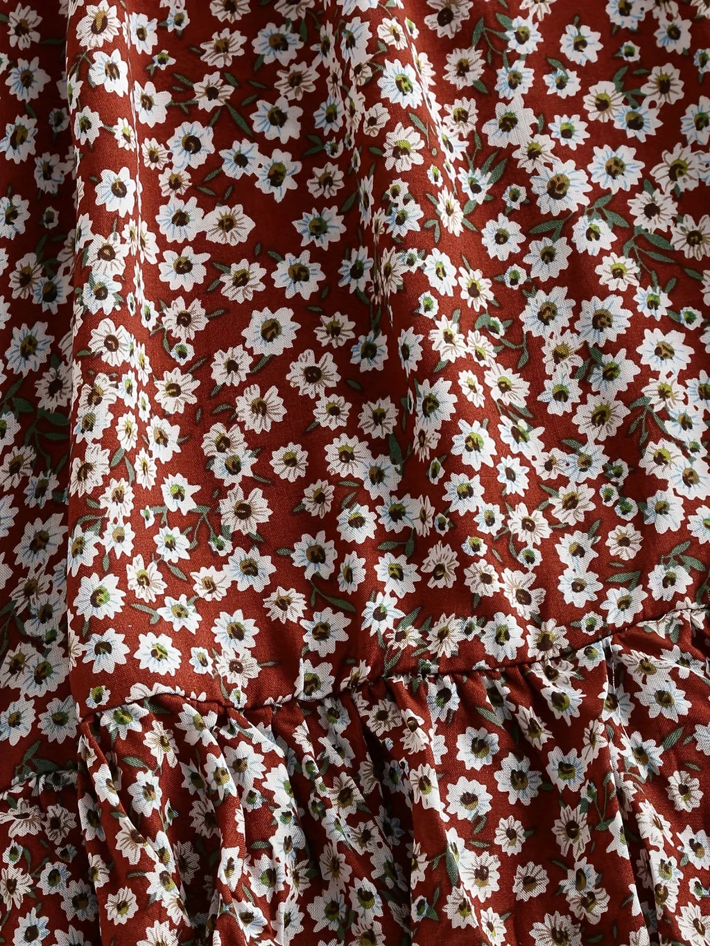 Floral One Shoulder Dress With Waist Enhancing Style