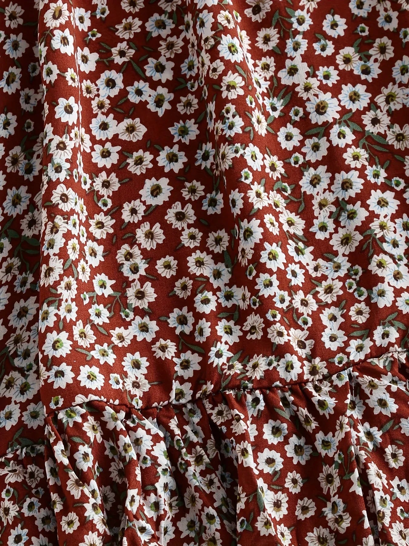 Floral One Shoulder Dress With Waist Enhancing Style