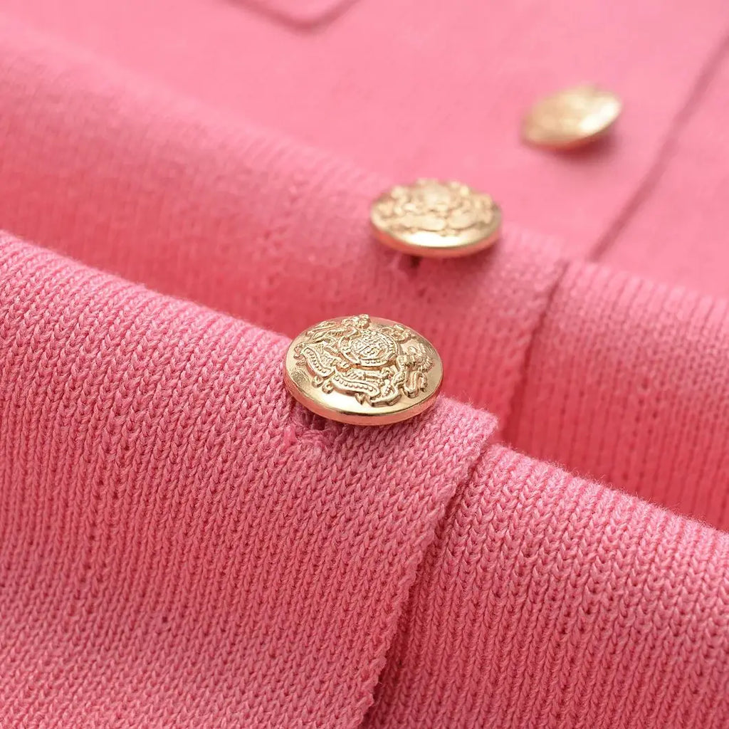 Knitted Pocket Dress For Women Short Sleeve Summer Casual