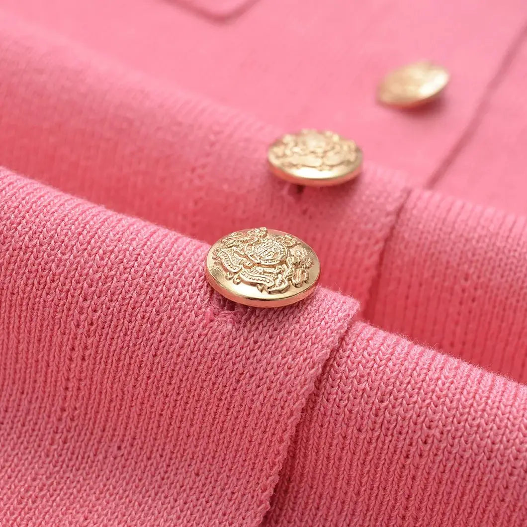 Knitted Pocket Dress For Women Short Sleeve Summer Casual