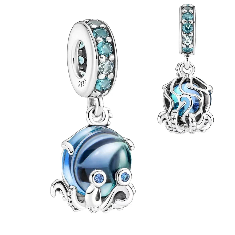 925 Sterling Silver Turtle Charm Pendant for 3mm Bracelets Ideal Gift for Women DIY Jewelry Collection