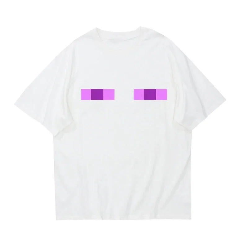 Y2K Women's Short Sleeve T-Shirt with Harajuku Print Pattern Casual Summer Fashion Retro Streetwear