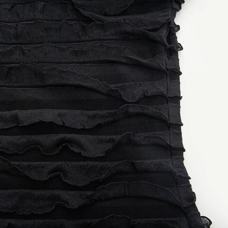 Backless Boat Neck Long Sleeve Dress for Party and Club