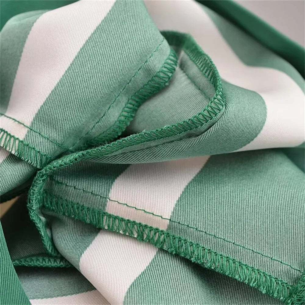 Casual Fashion Printed Collar Long Sleeve Shirt and Drawstring Pants Set for Women