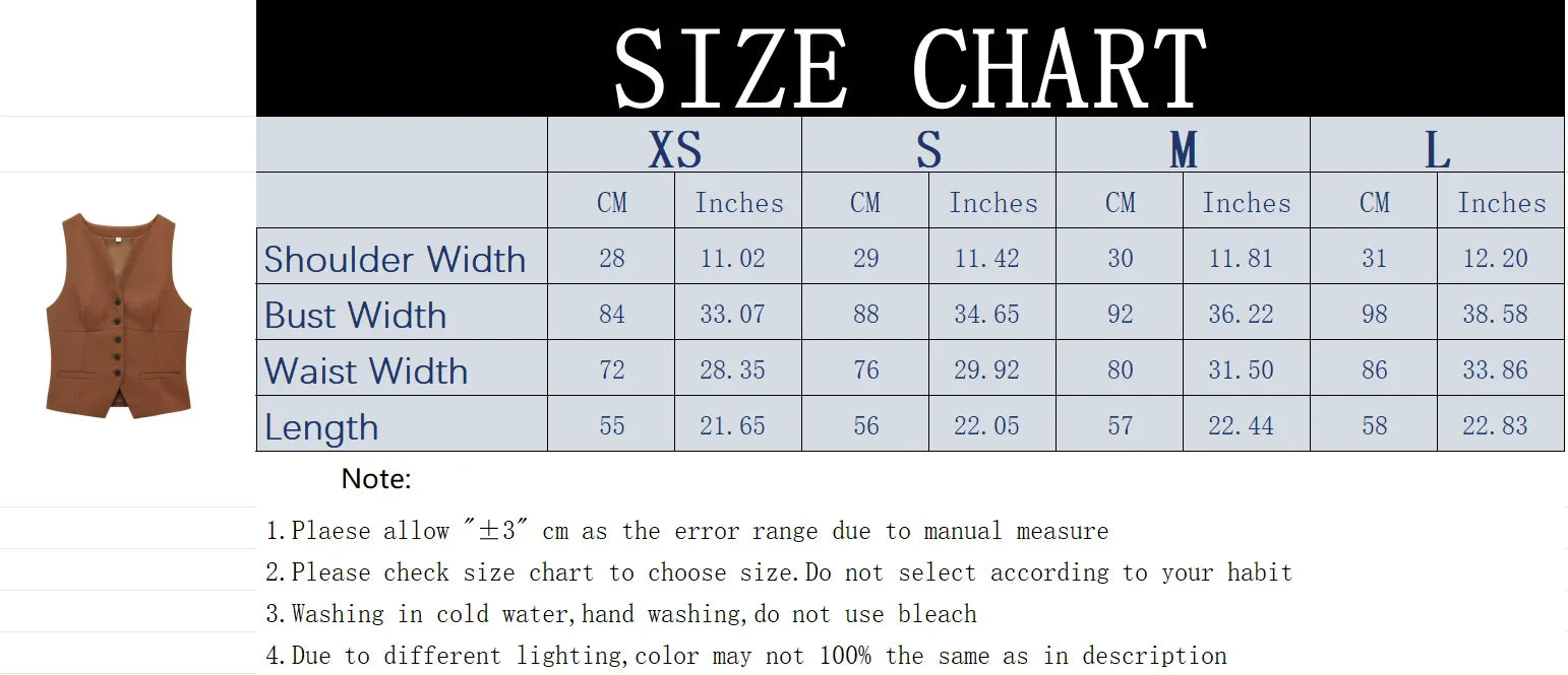 Women's Sleeveless Button-Down Vest with Pockets and Matching Mini Skirt Two-Piece Set for Chic and Stylish Look