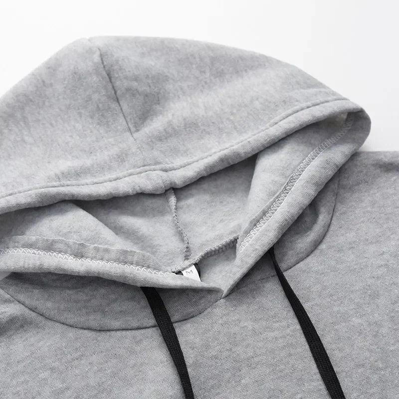 Casual Women's Hoodie Sweatshirt for Outdoor Activities Stylish Tracksuit with Stripe Printing