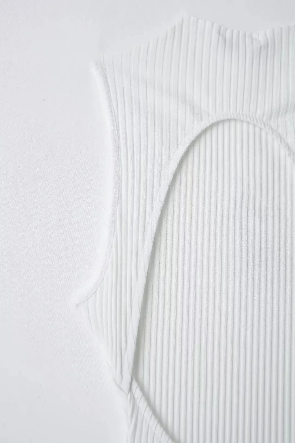 Pink Backless Mini Dress With Turtleneck Sleeveless Party