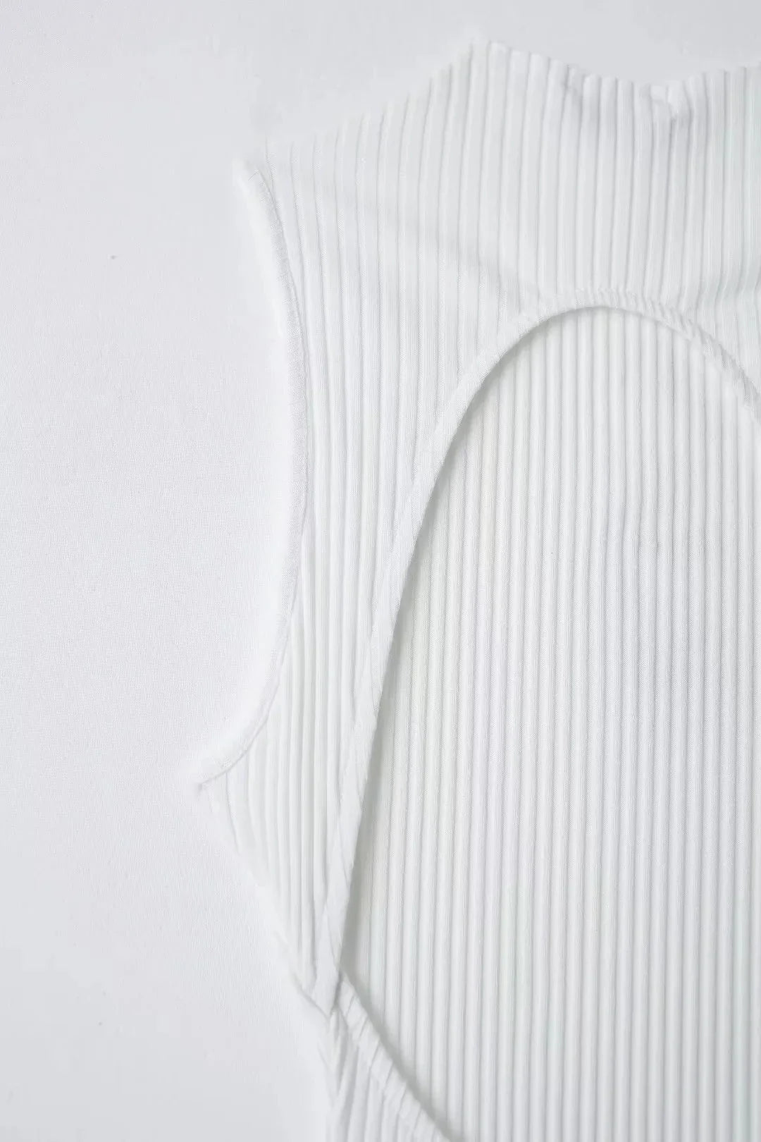 Pink Backless Mini Dress With Turtleneck Sleeveless Party